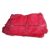 Raschel zsák - 50x80 cm - piros