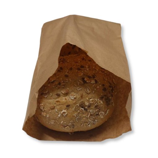 Papírtasak, barna - 180+60x350mm