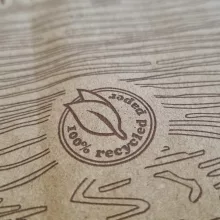 Húscsomagoló papír (ECO) - 270x300mm