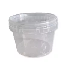 Műanyag vödör fedővel - 500 ml