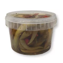 Műanyag vödör fedővel - 500 ml