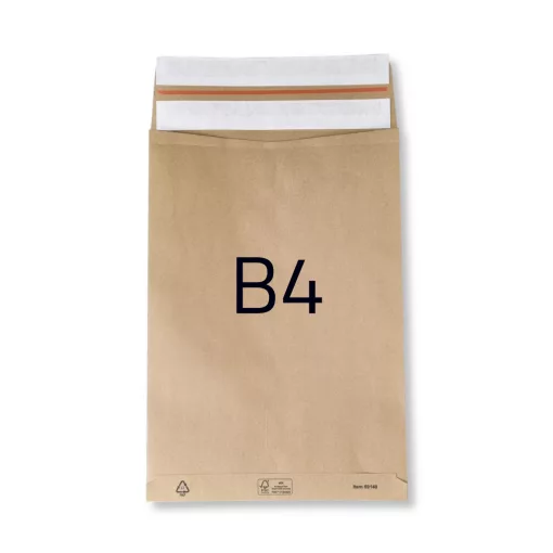 Extra erős csomagküldő papírboríték (B4) - 250x350x50 mm