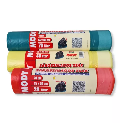 Szemeteszsák (zárószalagos) 40 L