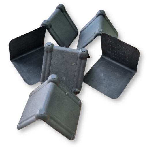 Műanyag sarokvédő 40x40 mm