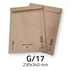   Légpárnás boríték (100% papír alapú) G/17 barna - 230x340 mm