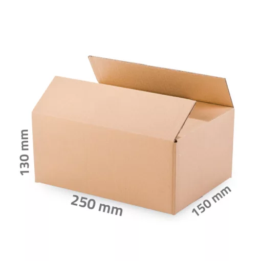 Kartondoboz 250x150x130 mm