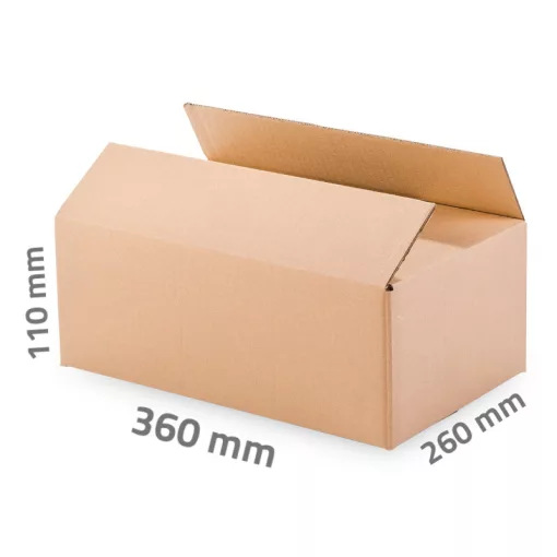 Kartondoboz 360x260x110 mm