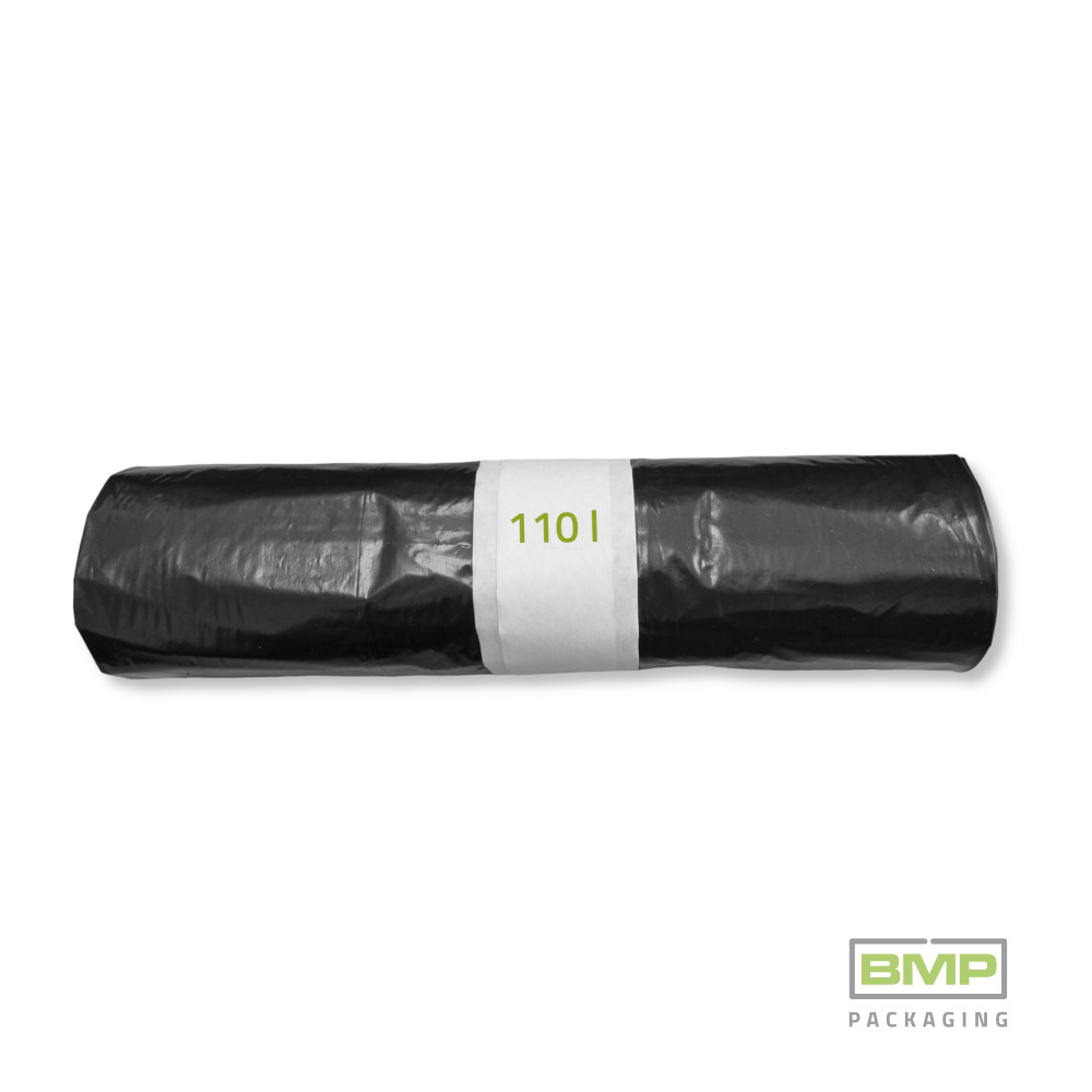 Szemeteszsák 110 L (60x100 cm) - fekete
